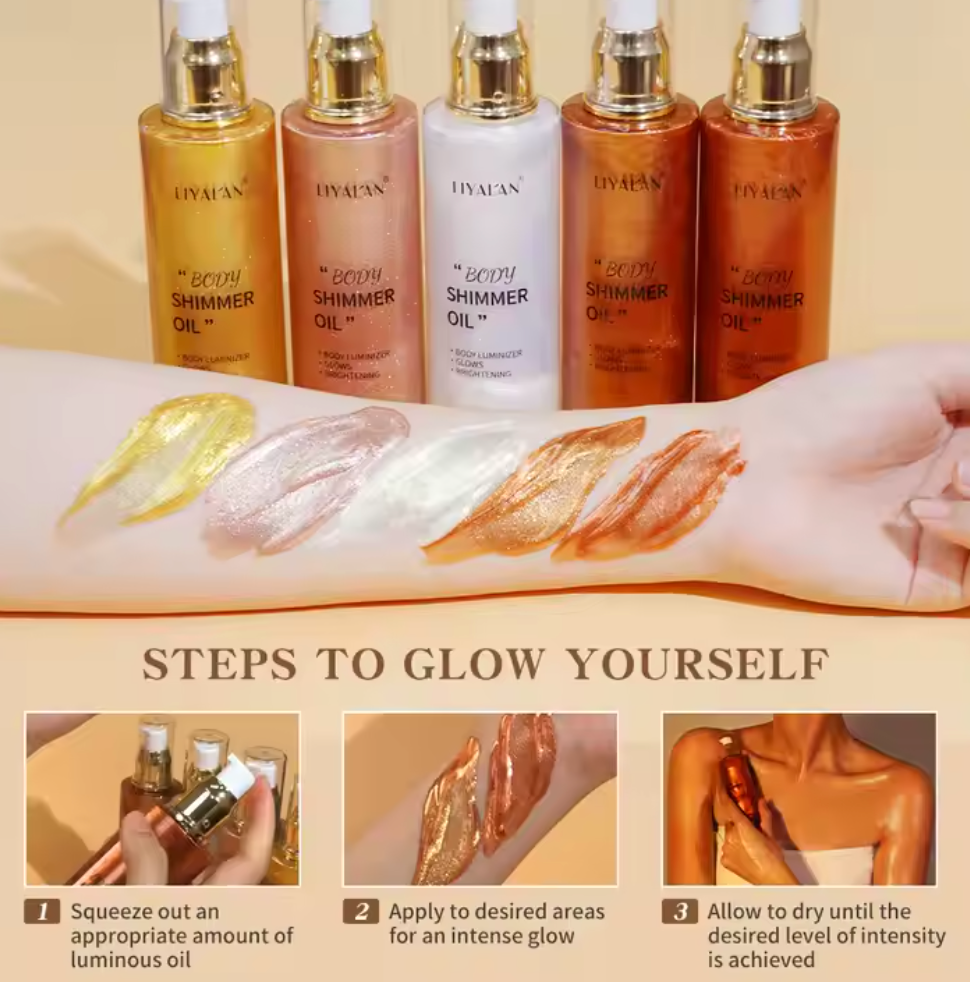 Spray & Glow - Instant Glitter Bronzer